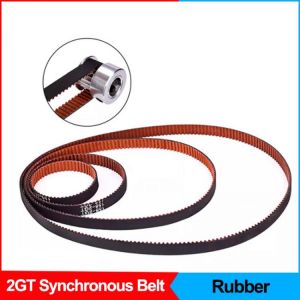 Machifit GT2 6mm Closed Loop Timing Belt Non-slip Version 2GT 110/112/122/158/200/280/300/320/400/610/852/1220mm Rubber Synchronou