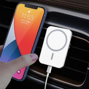 Accessories and electronics מעמד הטענה אלחוטי מגנטי MagSafe לרכב לאייפון 12 - טלפונים ואביזרים