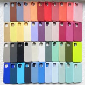 Accessories and electronics Luxury Original Silicone Case for iPhone 14 12 11 13 Pro 7 8 Plus XR X Official Cover for Apple iPhone 14 Pro Max 12 Pro Cover