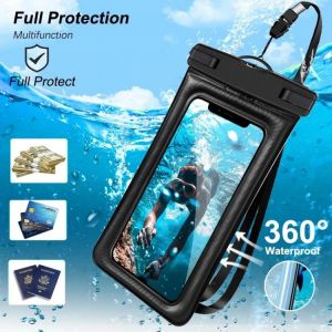 Accessories and electronics Floating Airbag Waterproof Swim Bag Phone Case For iPhone 11 12 13 Pro Max Samsung Xiaomi Redmi Note 11 Huawei P30 20 Lite Cover