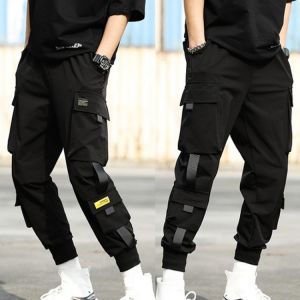 Accessories and electronics Spring Summer Harajuku Sport Thin Jogging Trousers Cargo Pants Boys Joggers Male Tactical Overalls Men's Tracksuit Clothings