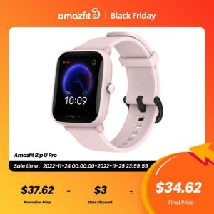 Accessories and electronics Amazfit ביפ U פרו GPS Smartwatch צבע מסך 31g 5 כספומט מים-התנגדות 60 + ספורט מצב חכם שעו