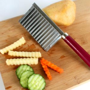 סכין נירוסטה זיג זג איכותית - כלי מטבח ובישול